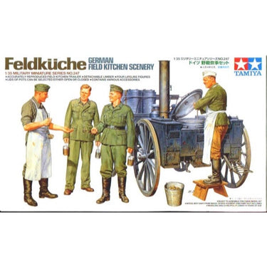 Tamiya 35247 1/35 German Field Kitchen Scenery